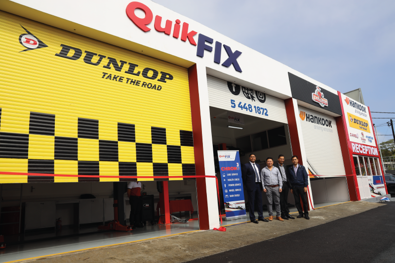 Entretien automobile: l’enseigne QuikFix fait peau neuve à Floréal